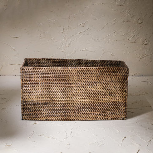 Rattan storage baskets - Different sizes and colours! - Coastal Villa Homeware
